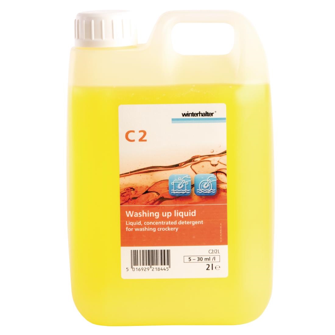 Winterhalter C2 Washing Up Liquid Concentrate 2Ltr (2 Pack) - Image 7