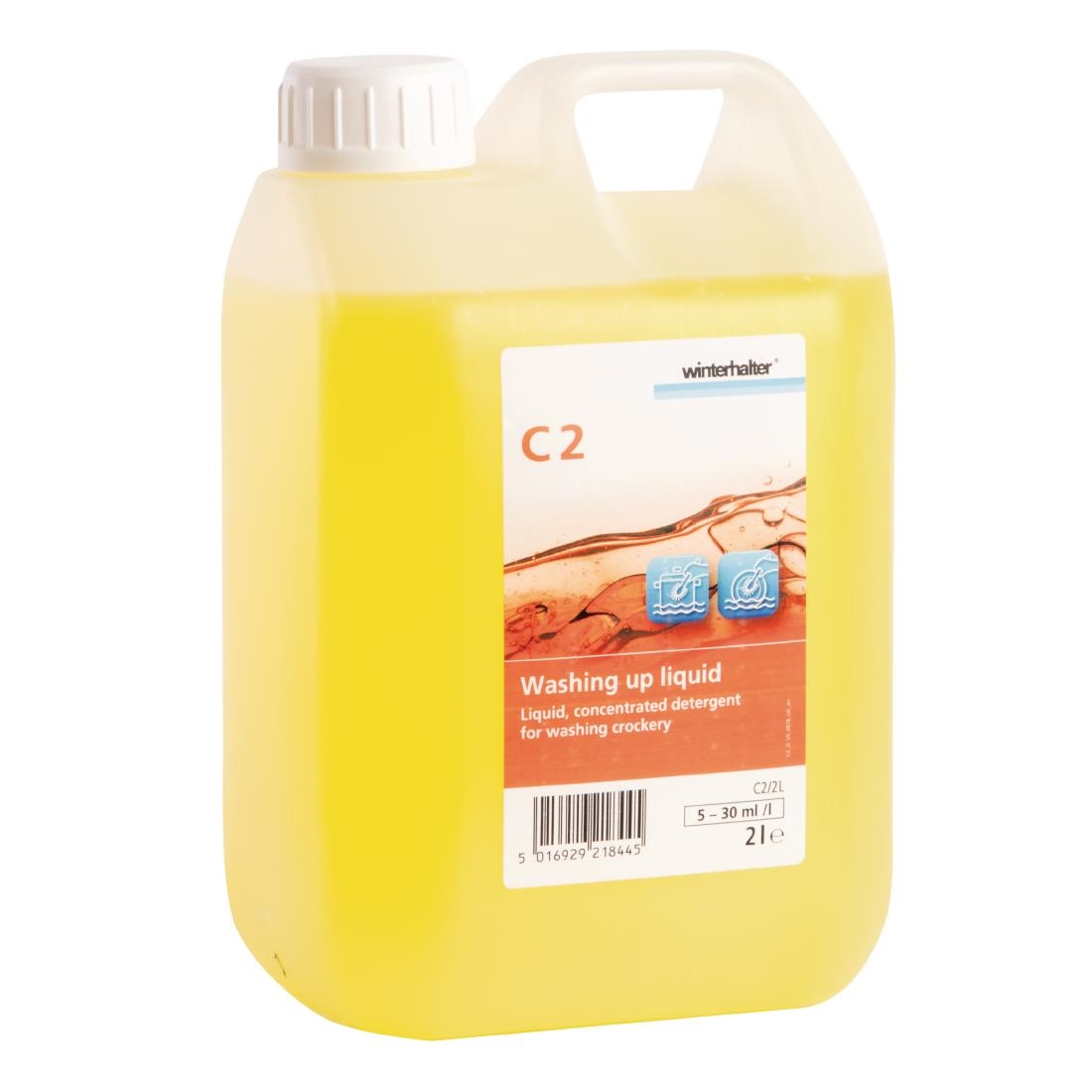 Winterhalter C2 Washing Up Liquid Concentrate 2Ltr (2 Pack) - Image 3