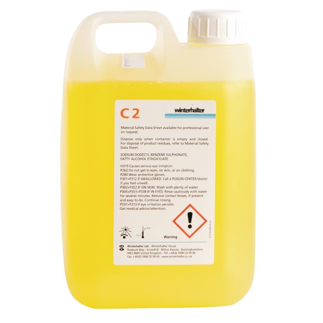 Winterhalter C2 Washing Up Liquid Concentrate 2Ltr (2 Pack) - Image 4