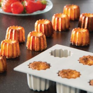 DeBuyer Elastomoule Silicone Mould Canele 8 Cup