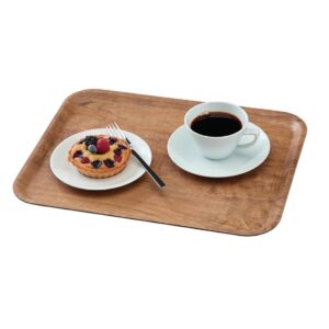 Cambro Madeira Laminate Canteen Tray Brown Olive 430mm