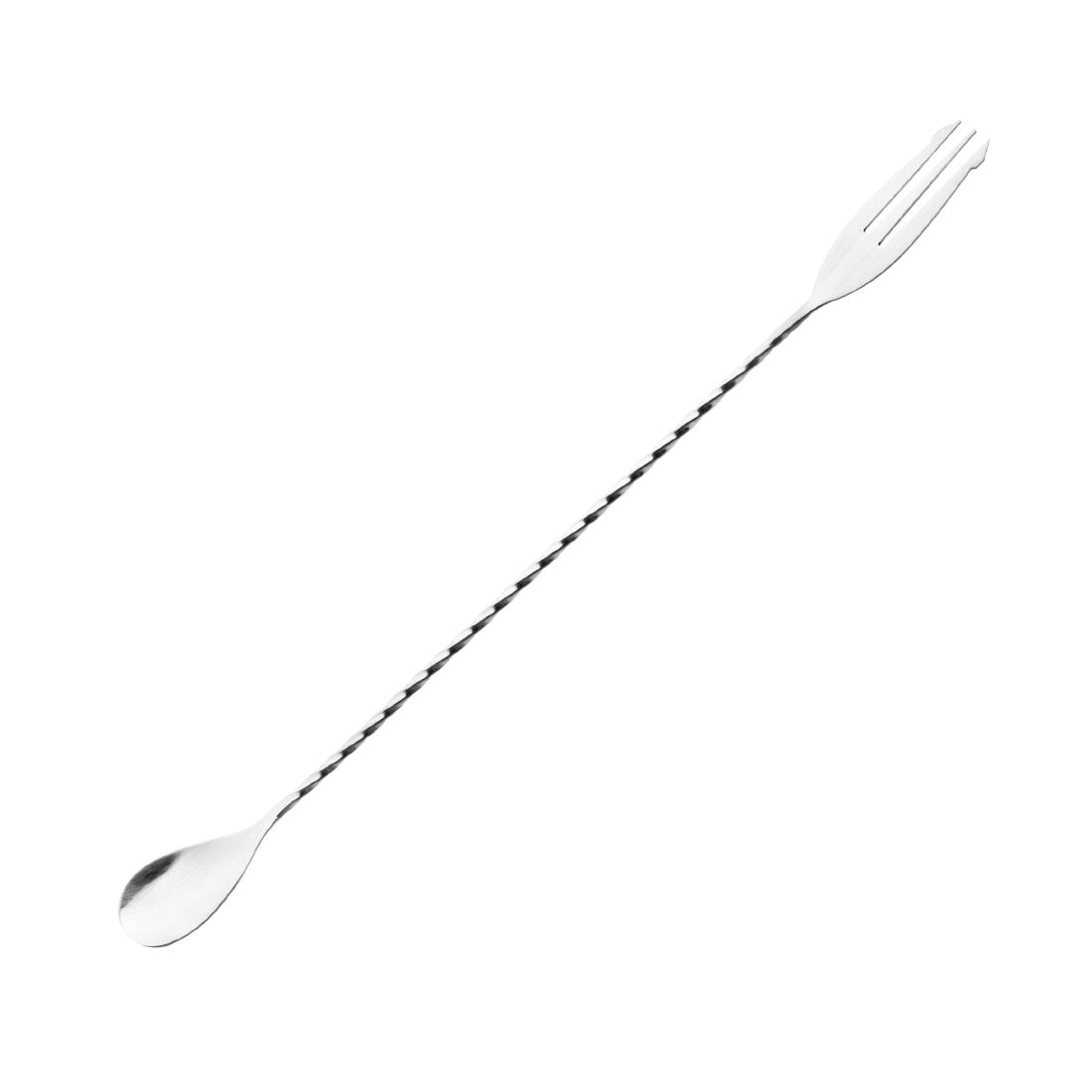 Olympia Cocktail Mixing Spoon with Fork