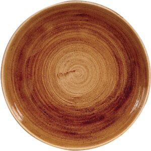 Churchill Stonecast Patina Coupe Bowls Vintage Copper 248mm (Pack of 12)