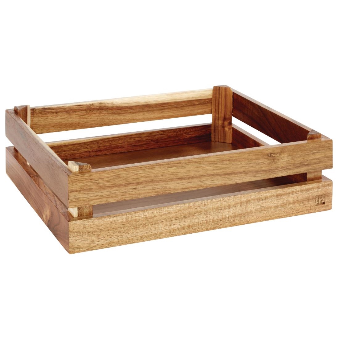 APS Superbox Buffet Crate Acacia GN1/2 - Image 2