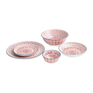 Olympia Fresca Small Bowls Red 120mm (Pack of 6)