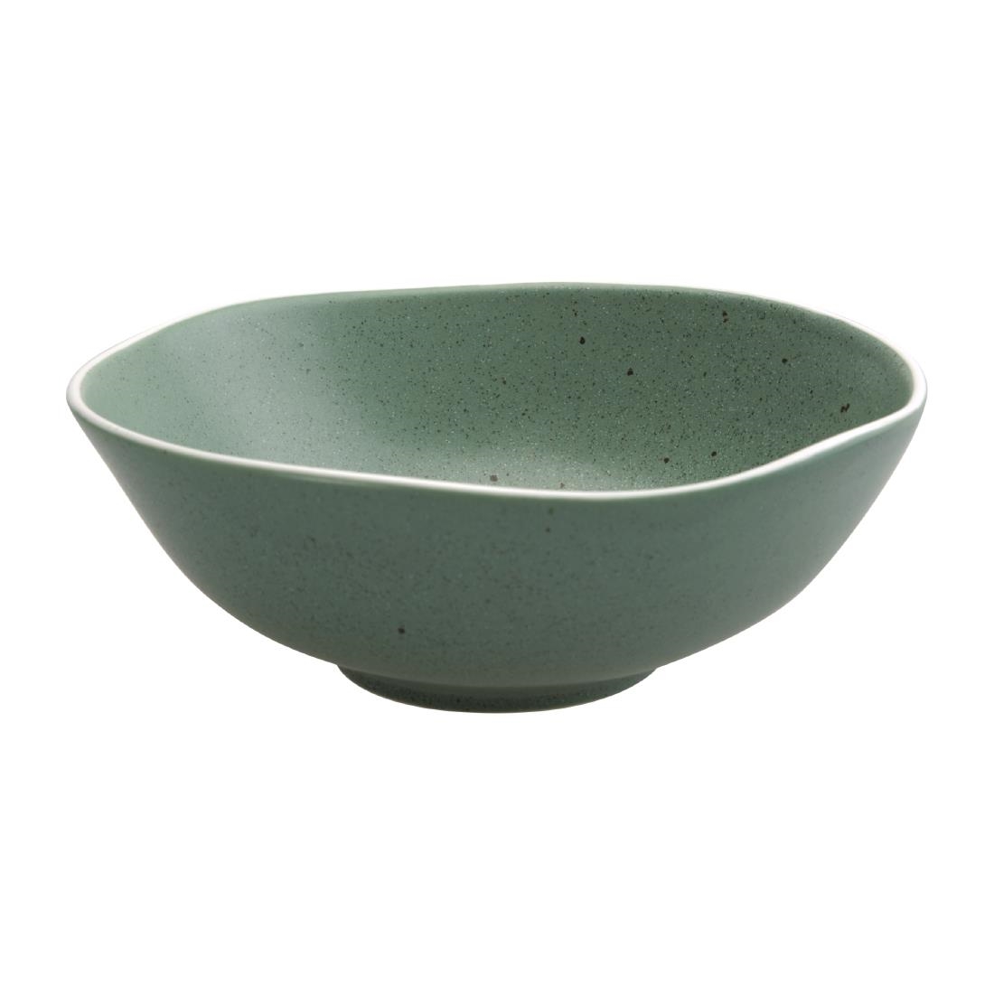Olympia Chia Deep Bowls Green 210mm (Pack of 6) - Image 3
