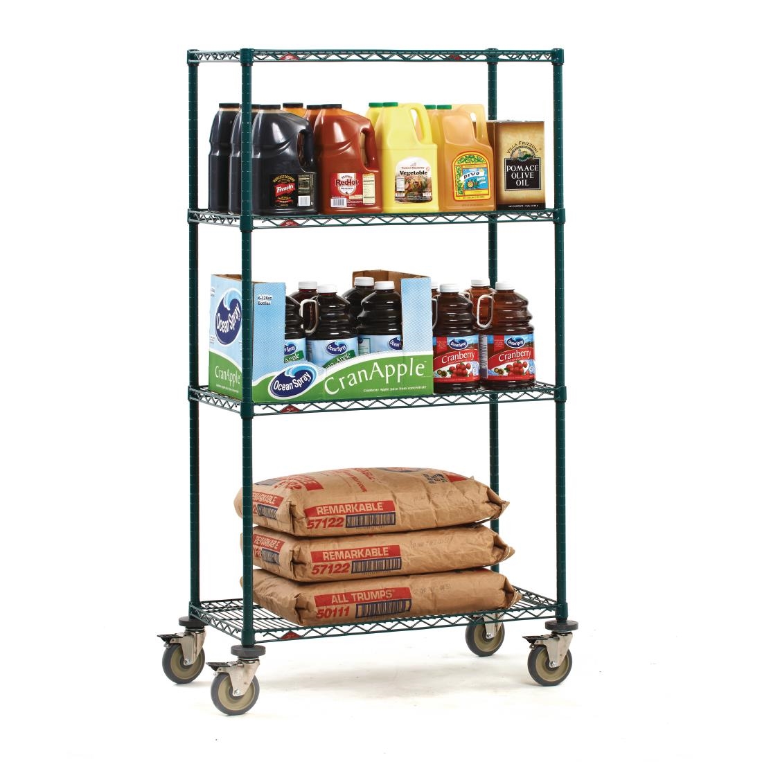 Metro Super Erecta Add-on Shelving Kit 4 Shelves 1590x1520x460mm - Image 9