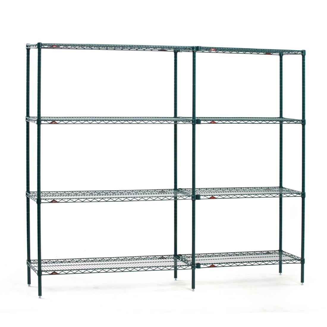 Metro Super Erecta Add-on Shelving Kit 4 Shelves 1590x1520x460mm - Image 12