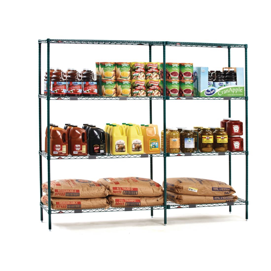 Metro Super Erecta Add-on Shelving Kit 4 Shelves 1880x1220x460mm - Image 13