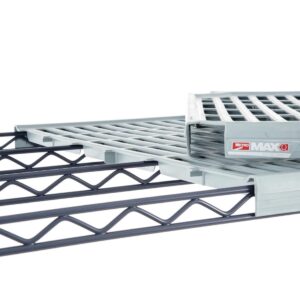 Metro Max Q Polymer Posts Shelving Add-On Kit 4 Shelves 1590x910x610mm