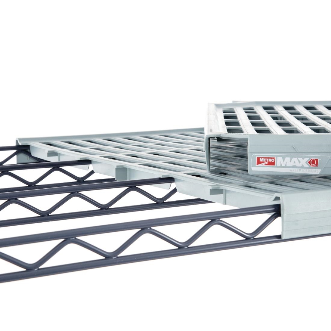 Metro Max Q Polymer Posts Shelving Add-On Kit 4 Shelves 1880x1830x610mm - Image 5