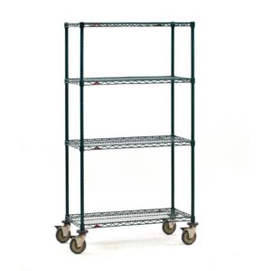 Metro Super Erecta Mobile Shelving Kit 4 Shelves 1750x1066x460mm