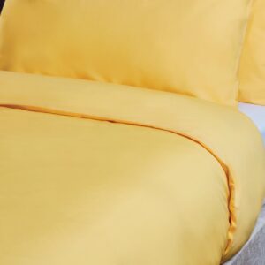 Mitre Comfort Egyptian Duvet Cover Saffron Single