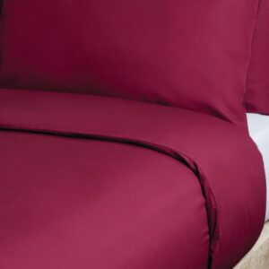 Mitre Comfort Egyptian Duvet Cover Raisin Single