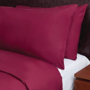 Mitre Comfort Egyptian Housewife Pillowcase Raisin