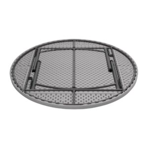 ZOWN Planet180 Round Folding Table 6ft Grey