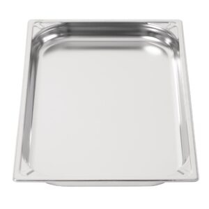 Vogue Heavy Duty Stainless Steel 1/1 Gastronorm Pan 40mm