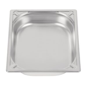 Vogue Heavy Duty Stainless Steel 1/2 Gastronorm Pan 65mm