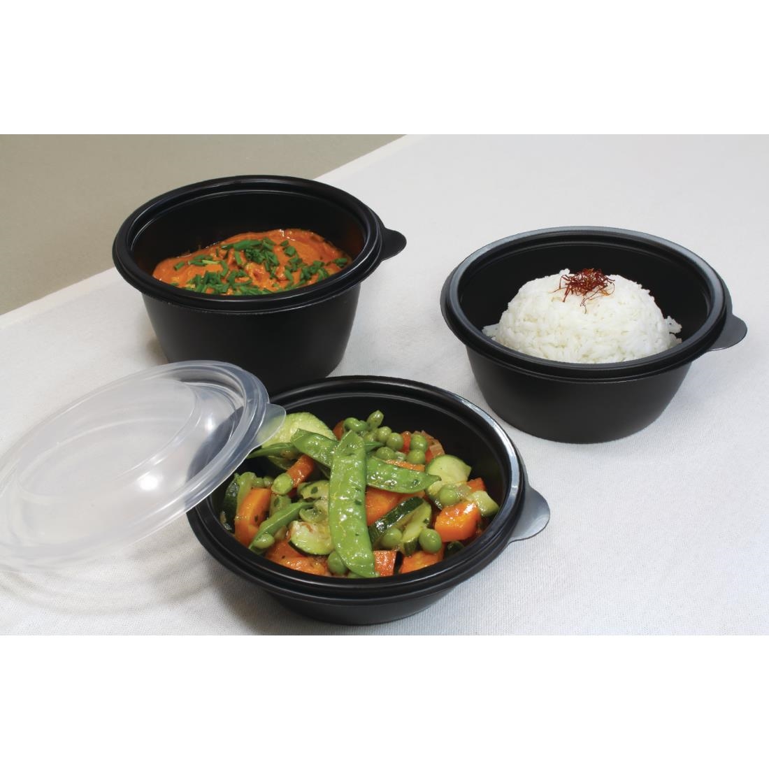 Fastpac Small Round Food Containers 375ml / 13oz (Pack of 500) - Image 4