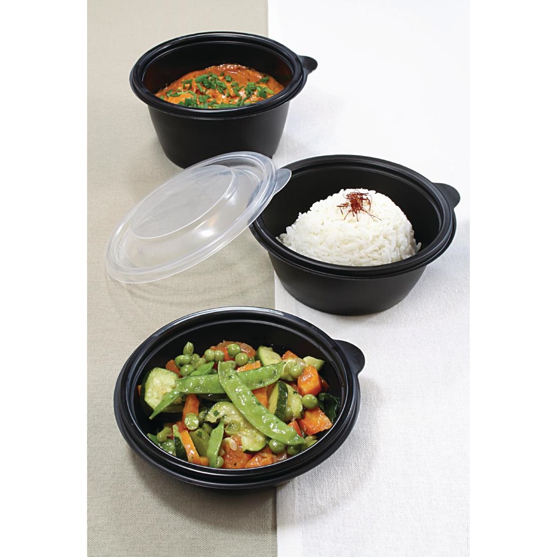 Fastpac Small Round Food Containers 375ml / 13oz (Pack of 500) - Image 5