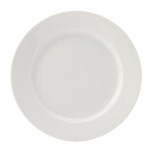 Utopia Titan Winged Plates White 190mm (Pack of 6)