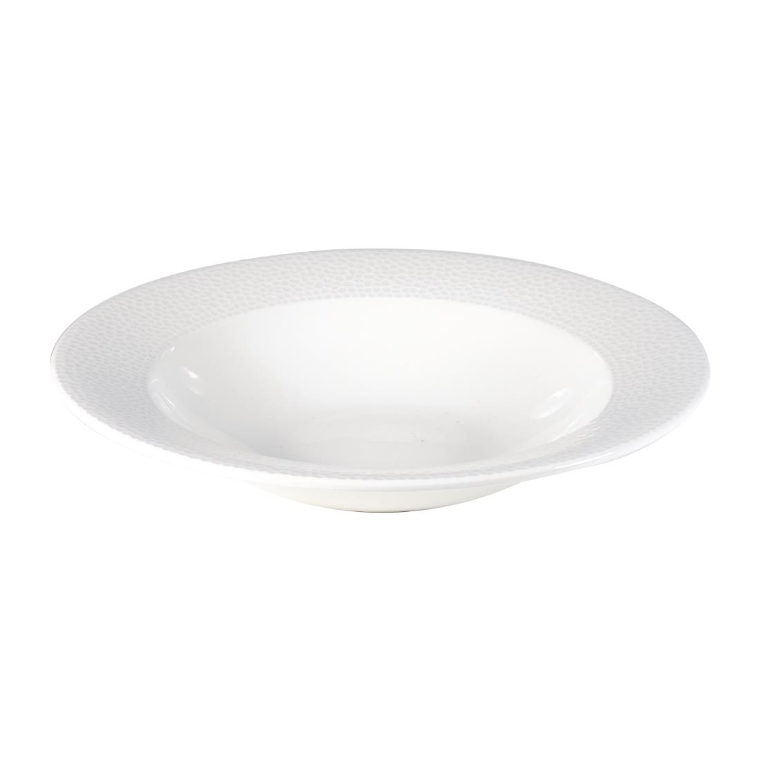 Churchill Isla Rimmed Soup White 249mm (Pack of 12) - Image 3