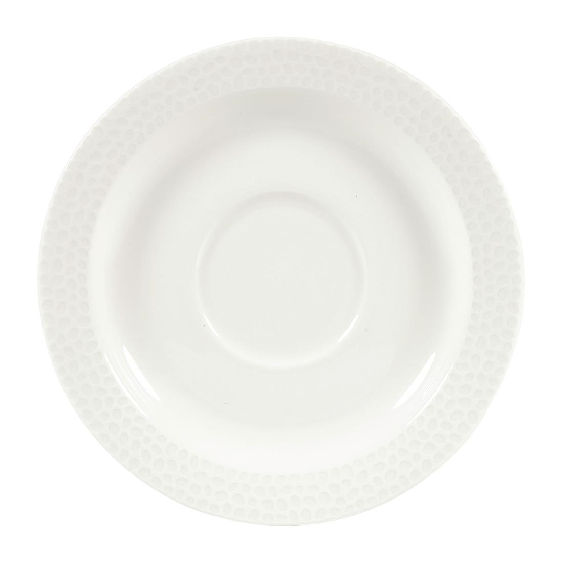 Churchill Isla Saucer White 150mm (Pack of 12) - Image 2