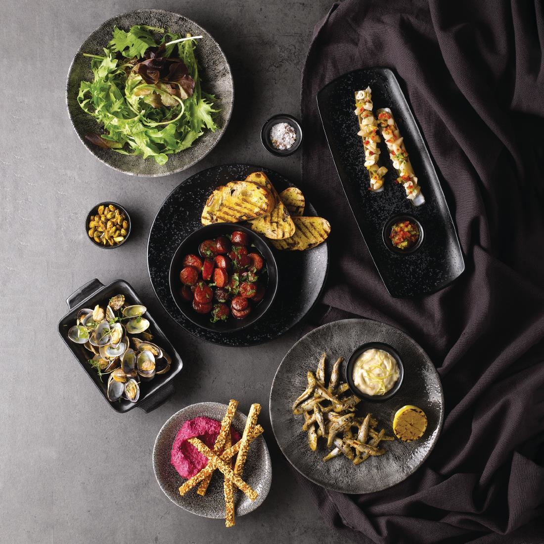 Churchill Menu Shades Caldera Ash Coupe Plates 270mm (Pack of 6) - Image 5