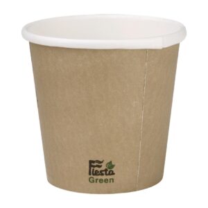 Fiesta Green Compostable Espresso Cups Single Wall 113ml / 4oz (Pack of 1000)