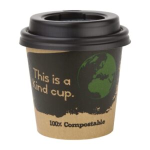 Fiesta Green Compostable Espresso Cup Lids 113ml / 4oz (Pack of 1000)