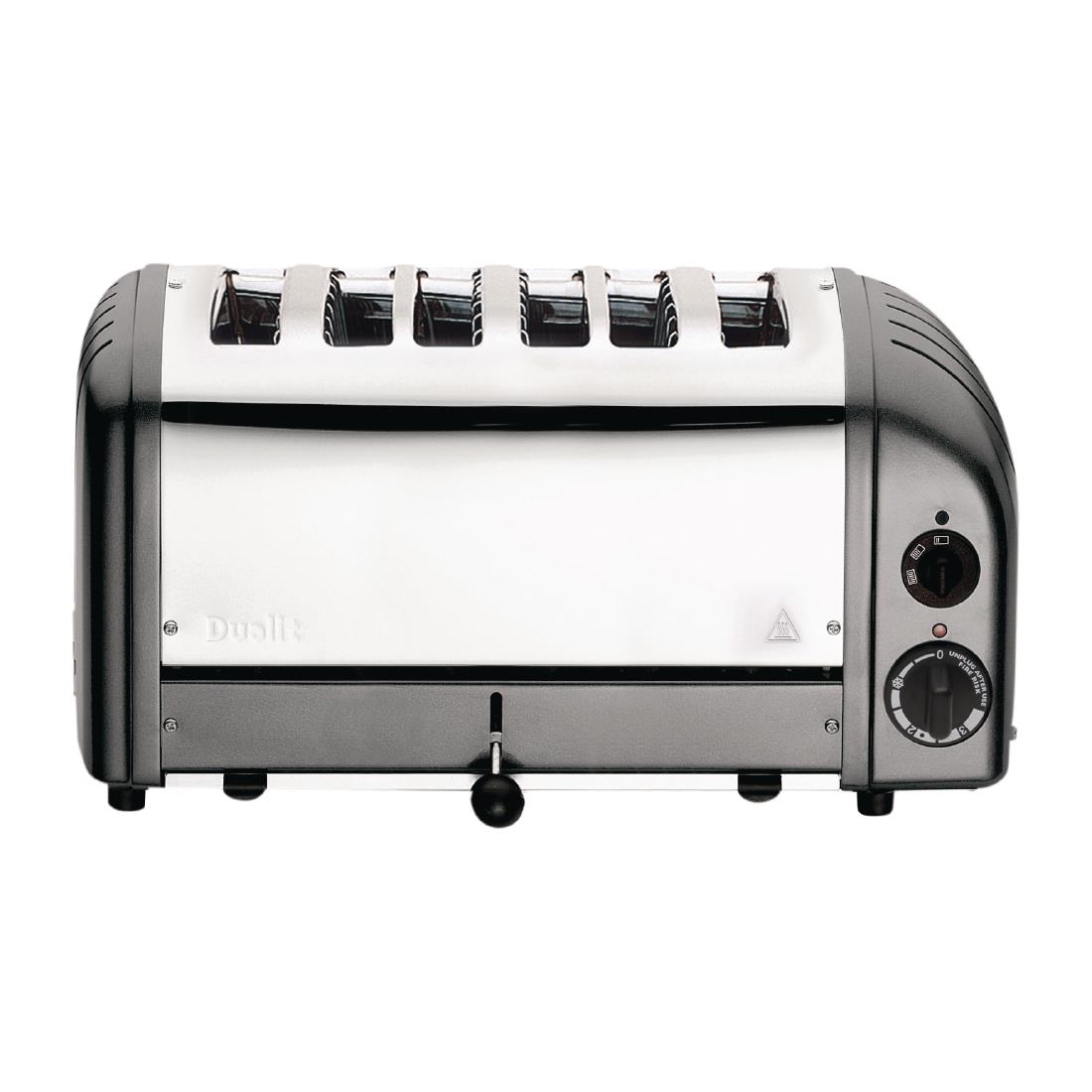 Dualit 6 Slice Vario Toaster Charcoal 60156