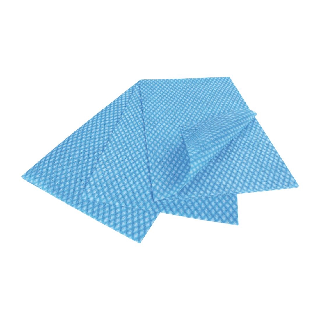 EcoTech Envirolite Super Antibacterial Cleaning Cloths Blue (50 Pack) - Image 4