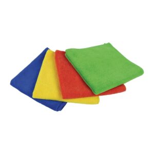 EcoTech Microfibre Cloths Yellow (Pack of 10)