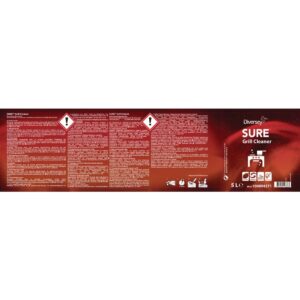 SURE Grill Cleaner Concentrate 5Ltr (2 Pack)