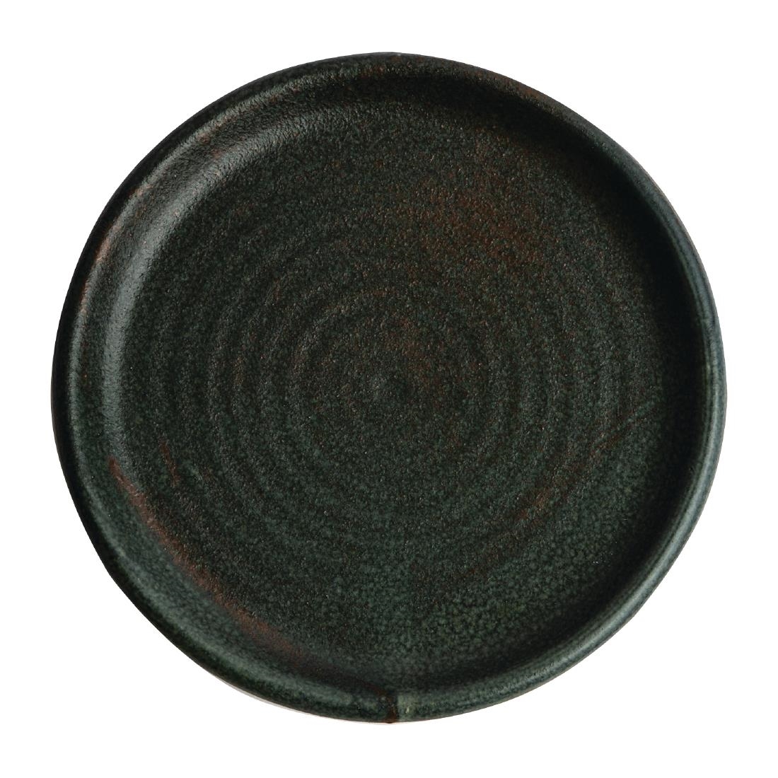 Olympia Canvas Small Rim Round Plate Green Verdigris 180mm (Pack of 6) - Image 5