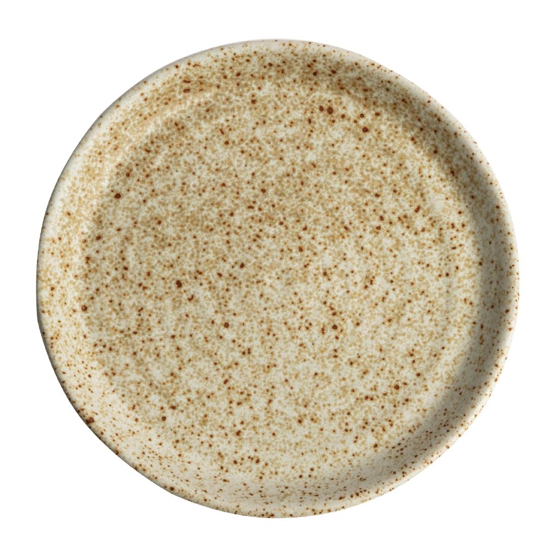 Olympia Canvas Small Rim Round Plate Wheat 180mm (Pack of 6) - Image 6