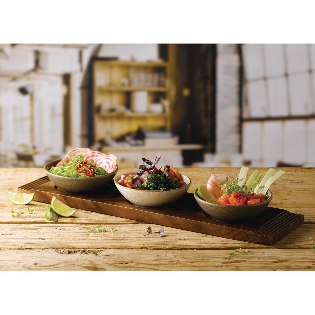 Churchill Stonecast Shallow Bowls Barley White 7oz 116mm (Pack of 12) - Image 6