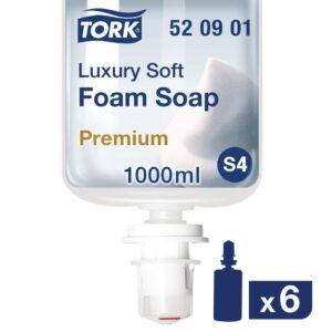 Tork Perfumed Luxury Soft Foam Hand Soap 1Ltr (6 Pack)