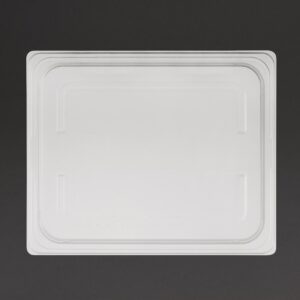 Nisbets Essentials Polypropylene 1/2 Gastronorm Lid Clear