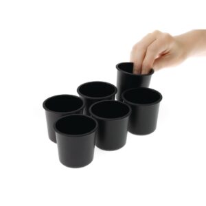 Matfer Bourgeat Exoglass Dariole Mould 55mm (Pack of 6)