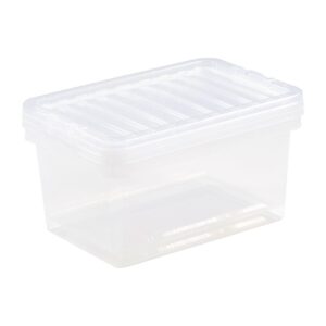 Wham Crystal Equipment Storage Box and Lid 11Ltr