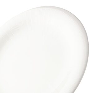 Royal Bone Ascot Embossed Coupe Plate 180mm (Pack of 12)