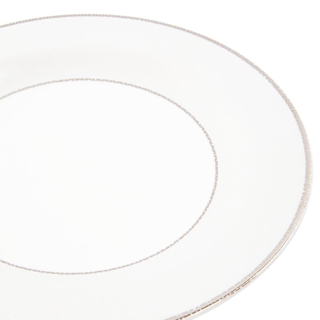 Royal Bone Afternoon Tea Silverline Plate 210mm (Pack of 12)