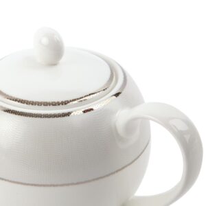 Royal Bone Afternoon Tea Silverline Tea Pot 750ml (Pack of 1)