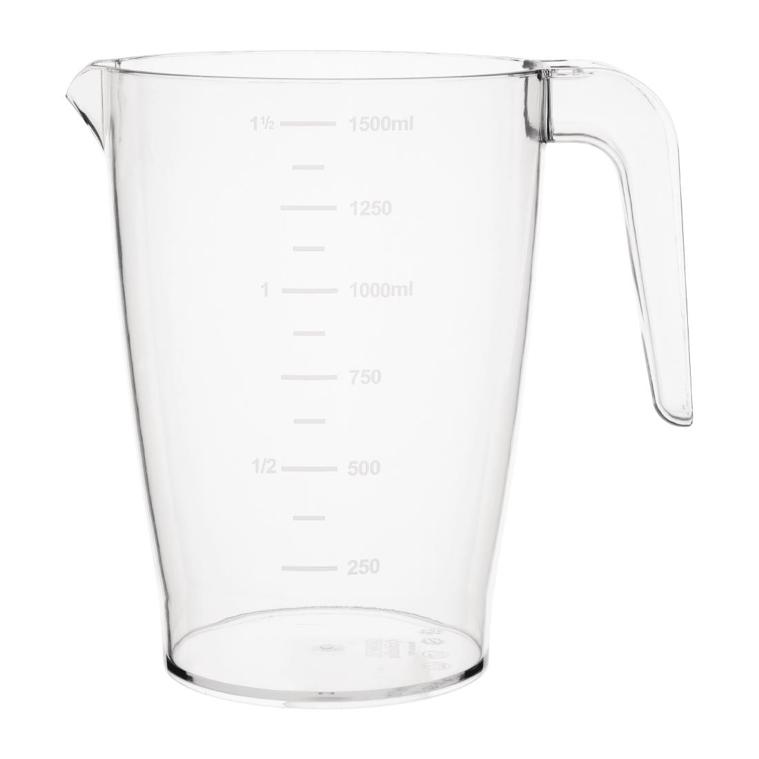 Olympia Kristallon Polycarbonate Stacking Jug 1.5ltr - Image 4