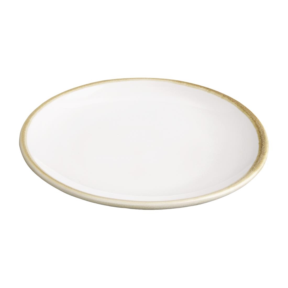 Olympia Kiln Round Coupe Plate Chalk 178mm (Pack of 6) - Image 2