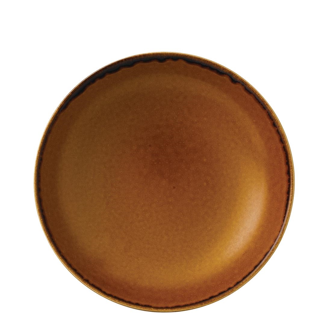 Dudson Harvest Evolve Coupe Bowls Brown 182mm (Pack of 12) - Image 2