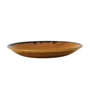 Dudson Harvest Deep Coupe Plates Brown 255mm (Pack of 12)