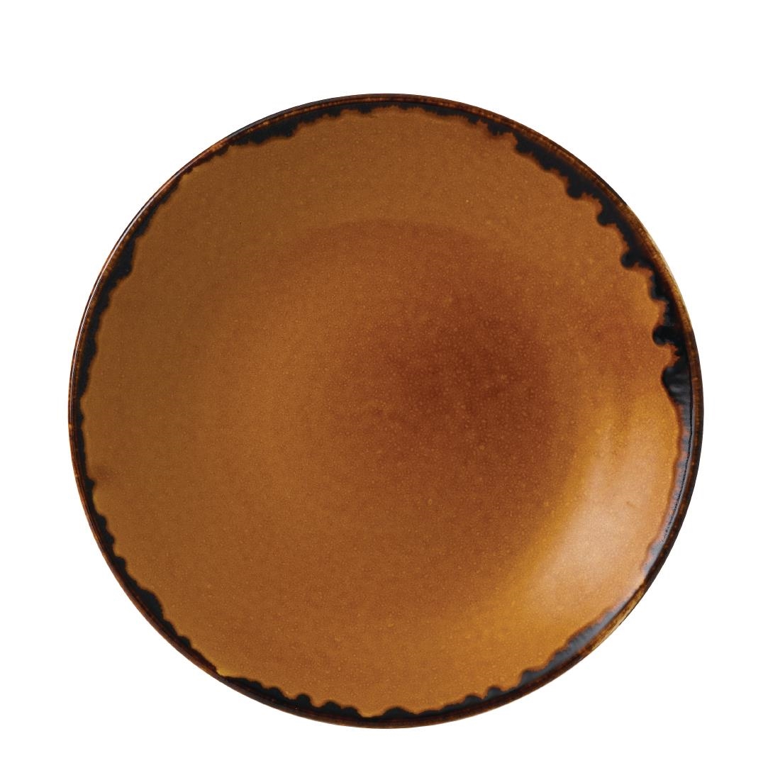Dudson Harvest Deep Coupe Plates Brown 281mm (Pack of 12) - Image 2
