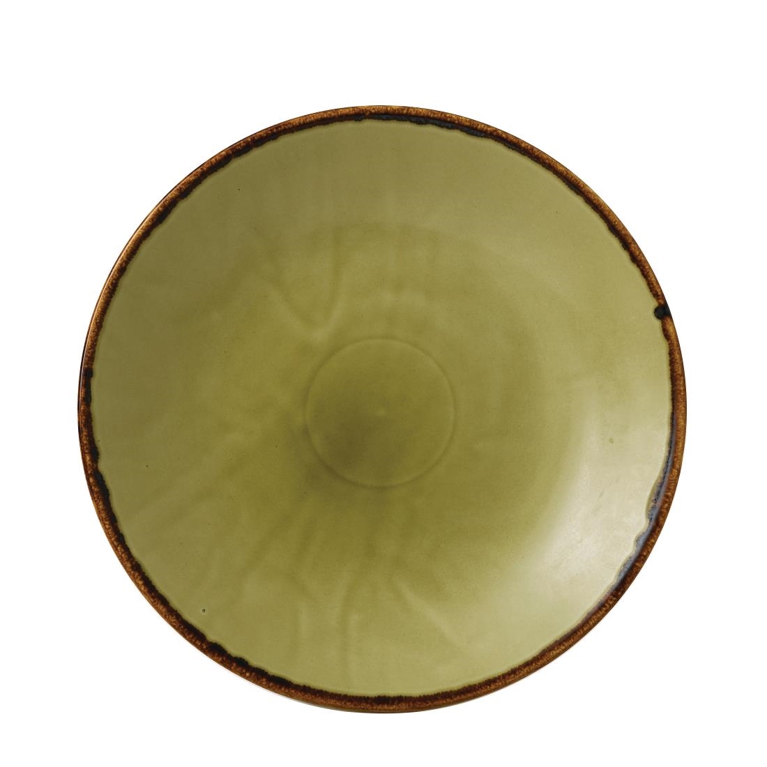 Dudson Harvest Deep Coupe Plates Green 255mm (Pack of 12) - Image 2